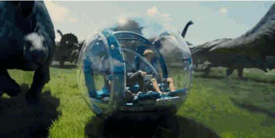 侏罗纪公园中的恐龙,侏罗纪水上乐园出现真实恐龙