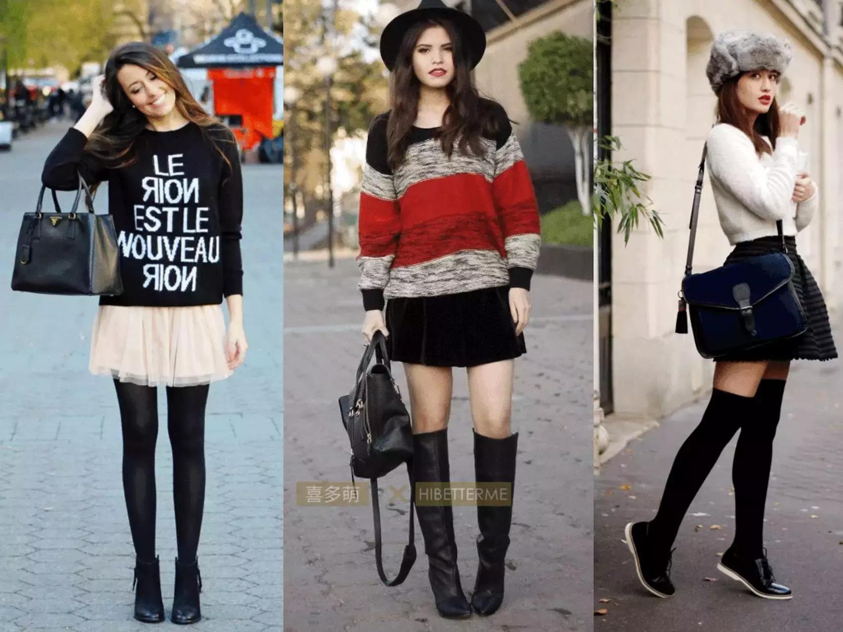 冬天怎么穿裙子好看又不冷,冬天裙子怎么穿超好看