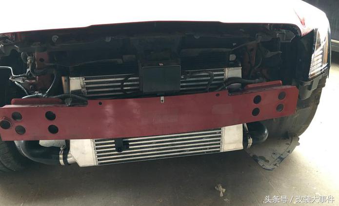 凯迪拉克atsl改装后扰流板,凯迪拉克atsl音响改装案例