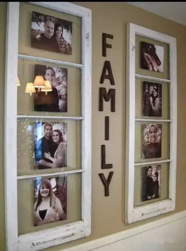 照片墙的设计与布局,照片墙的设计和摆放效果图