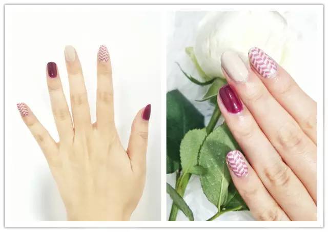 diy美甲法式,diy法式美甲