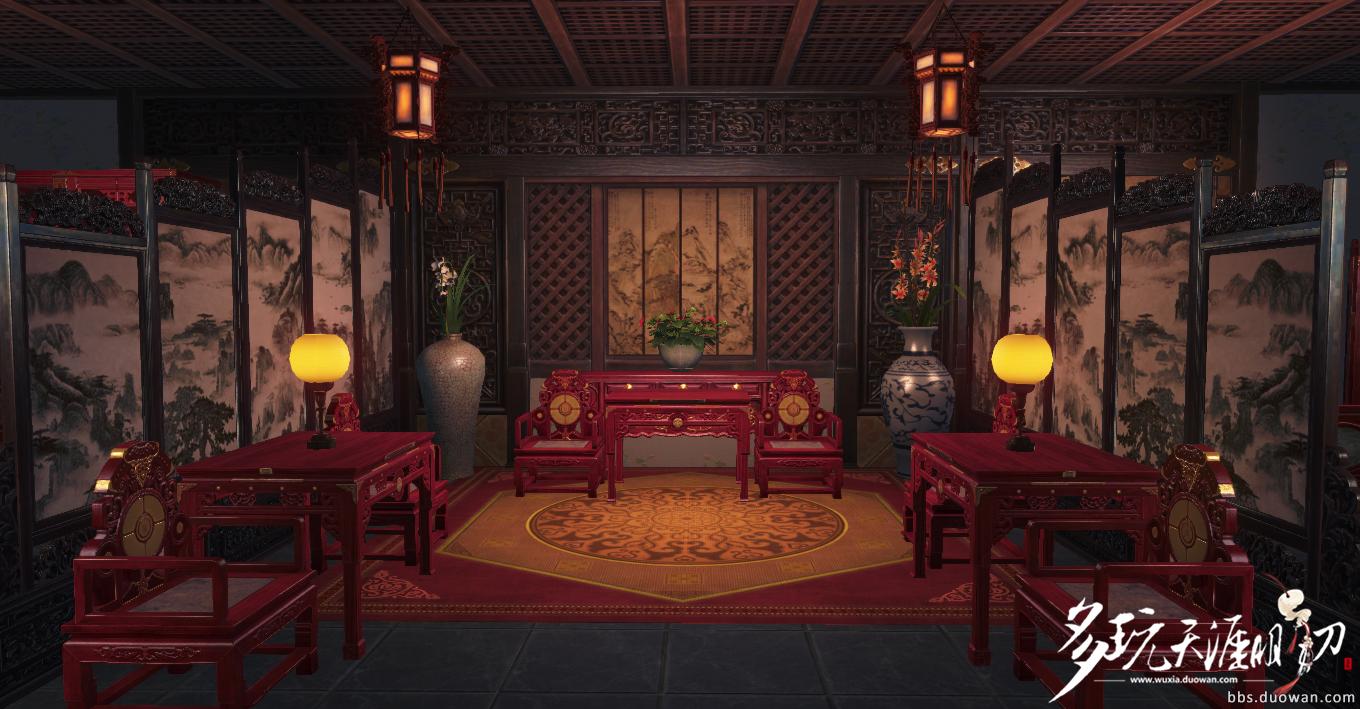 天涯明月刀新春活动开启，正式服紫心法注解及家园壁纸效果一览