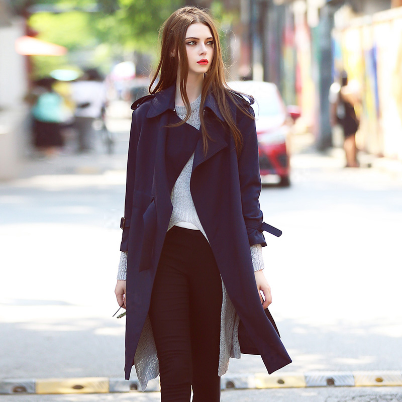 气质英伦风风衣,优雅英伦风风衣