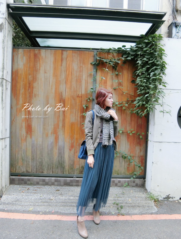 秋冬粉纱裙穿搭,穿搭春天的裙子