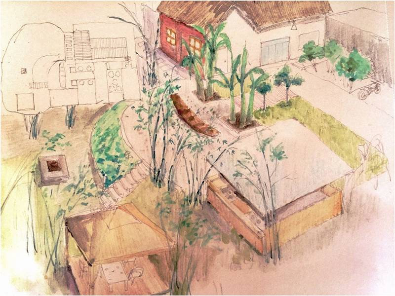 4个月9000元，三个90后把城里的破败院落，徒手改造成家理想的模样