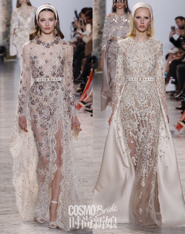 如果我是孔刘的鬼怪新娘，就穿上巴黎高定周这些美美的婚纱嫁给他！