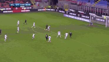 德乌洛费乌米兰时期,桑普多利亚1:0ac米兰