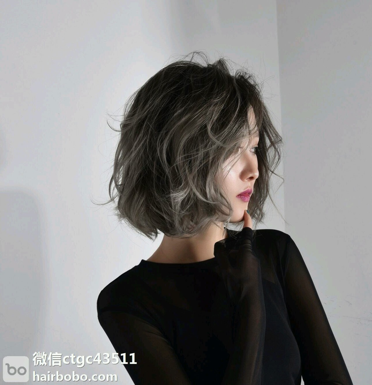 担心新染的头发掉色用什么洗发水,染过深色的头发想染出雾感发色