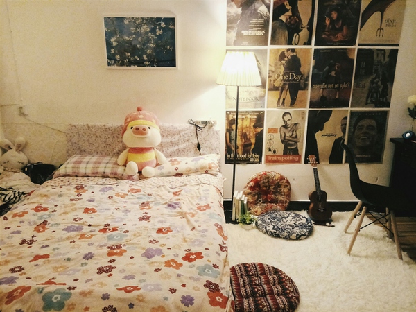 女大学生改造出租屋10平方,女大学生改造小屋