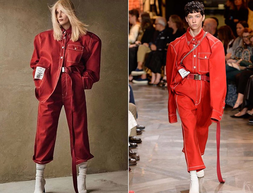 vetements巅峰款,vetements2022秋冬高级秀