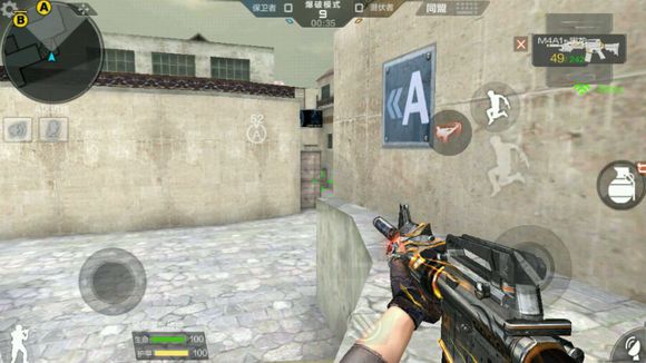 cf手游斜角跳地图点位,穿越火线手游点位技巧
