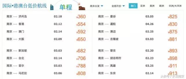 南京飞云南哪个地方机票便宜,5月份南京机票最低的旅游目的地