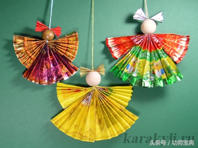 幼儿园糖纸手工制作,幼儿园糖纸可以折什么