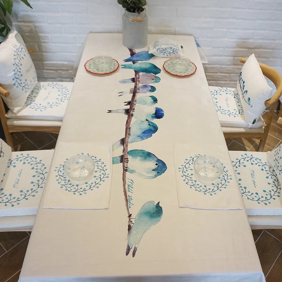 餐桌布高级感小清新,百搭风餐桌布