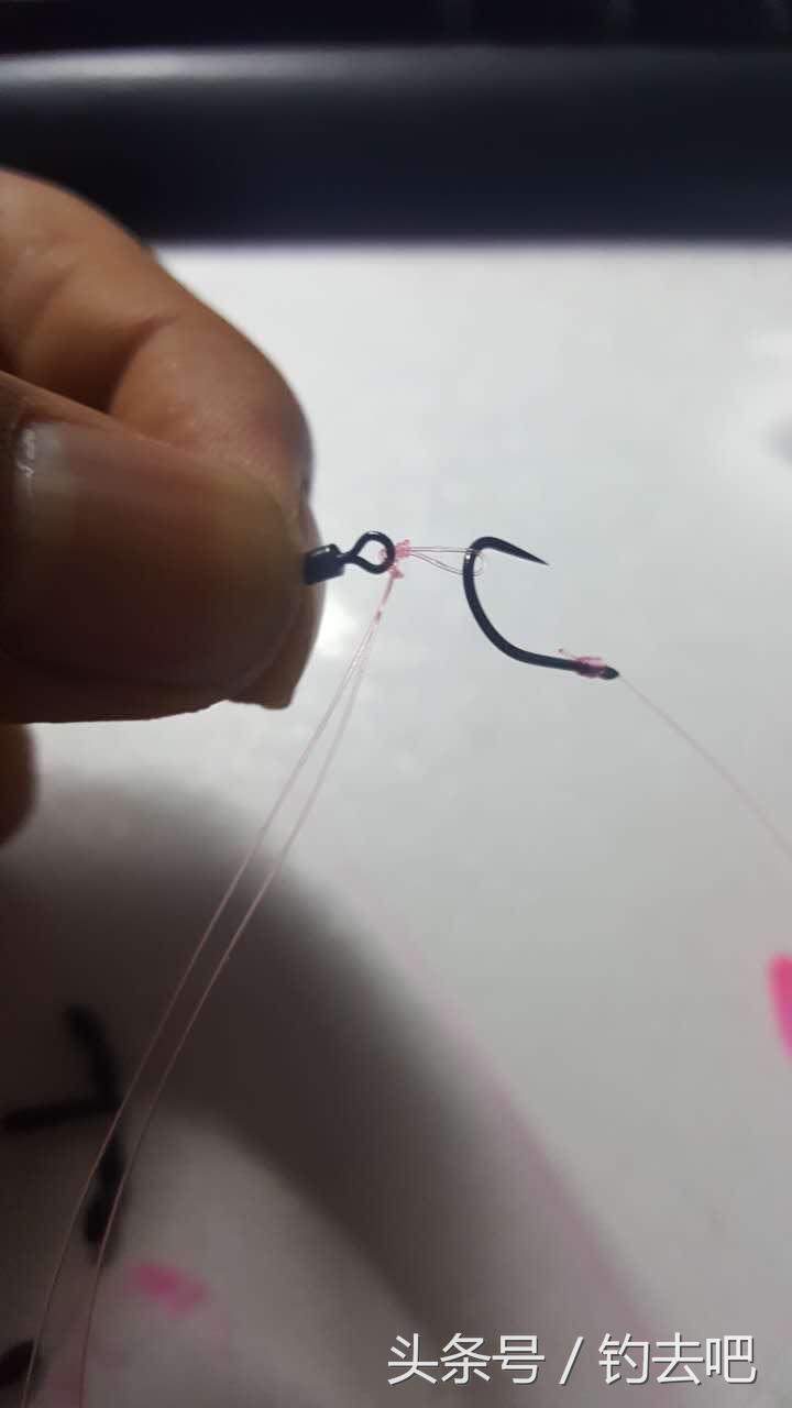 钓鱼时子线打结怎么弄,钓鱼子线打结器使用方法