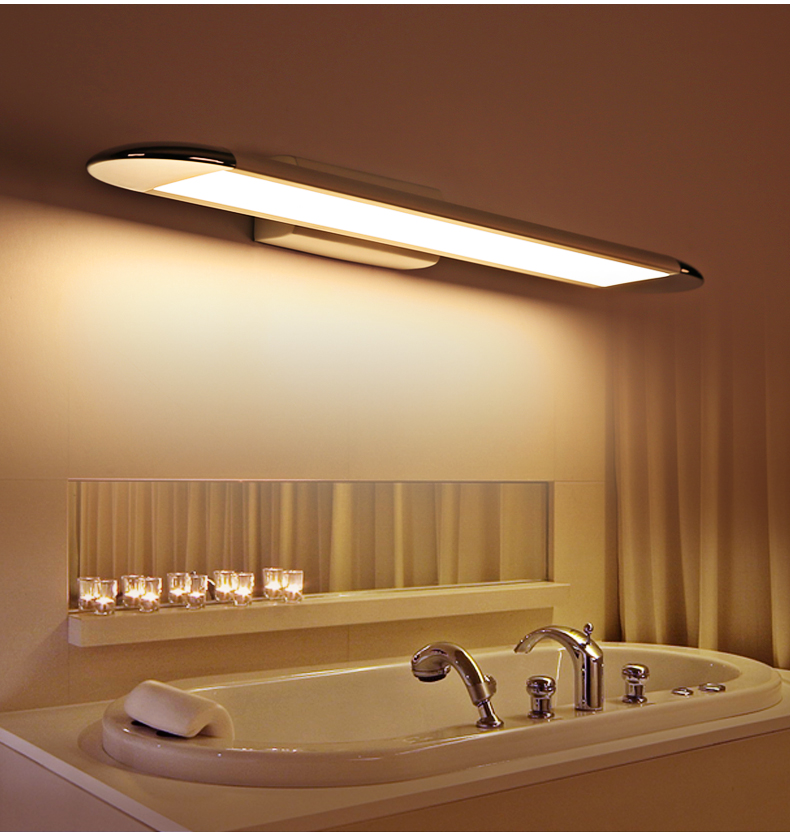 智能led灯防雾半圆浴室镜,新中式镜前灯卫生间led化妆灯