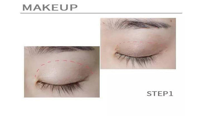 单眼皮俏皮又可爱的眼妆怎么画,单眼皮少年感眼妆教程