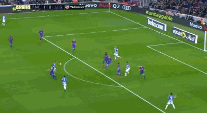 西甲内马尔破门难救主,西甲巴萨2-1马竞全场