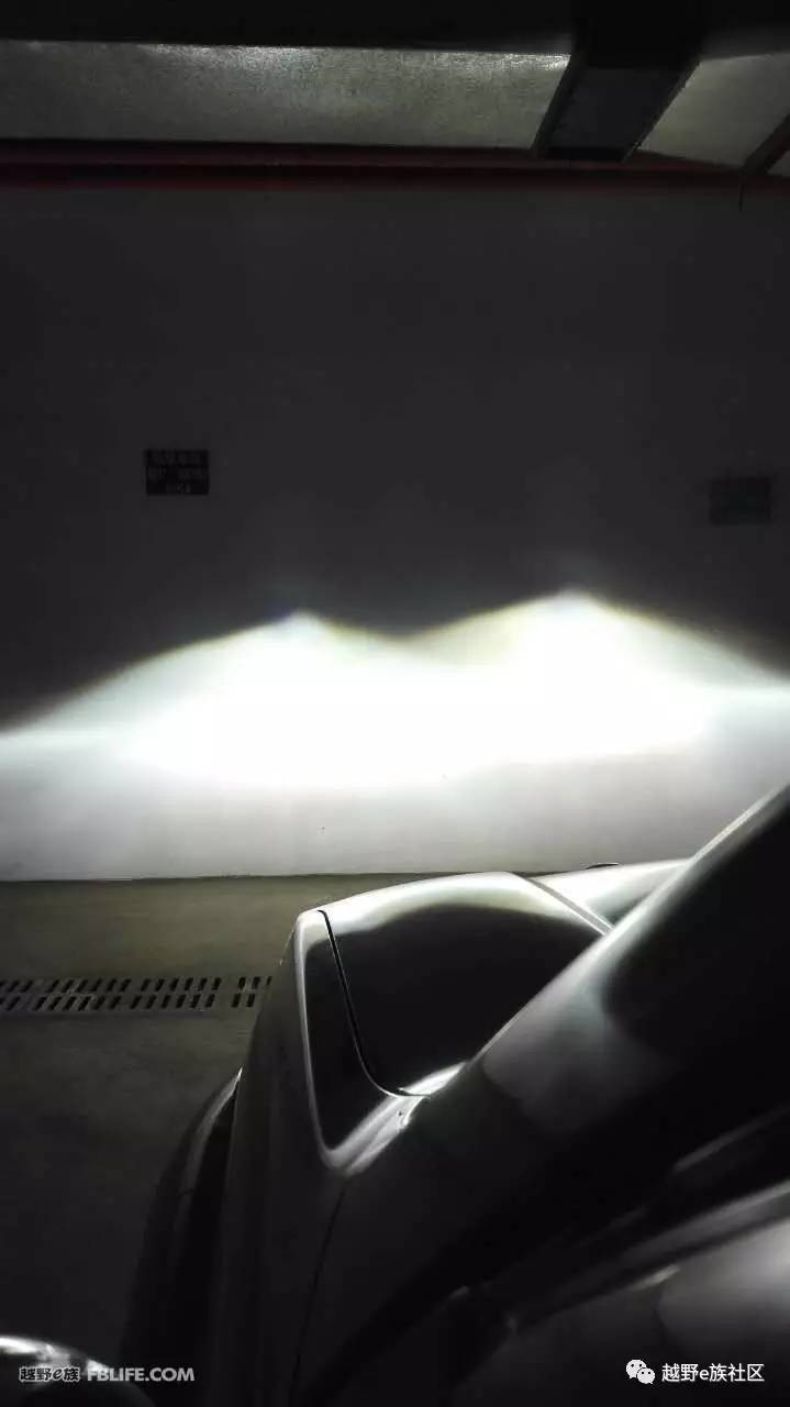 霸道120升级灯光海拉6透镜