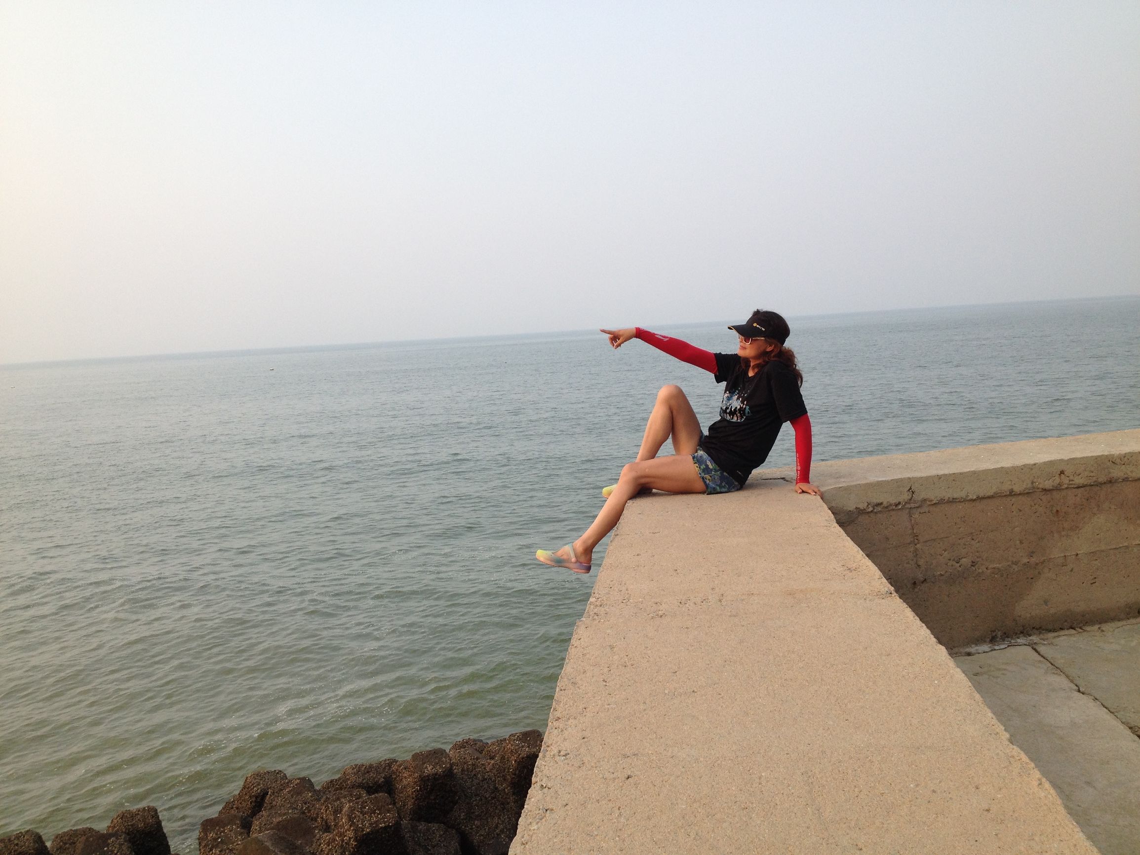 再回首，连岛超马，春风十里不如你