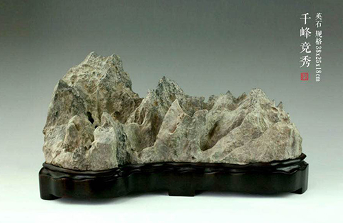 抱月轩主禹玉良藏石选集