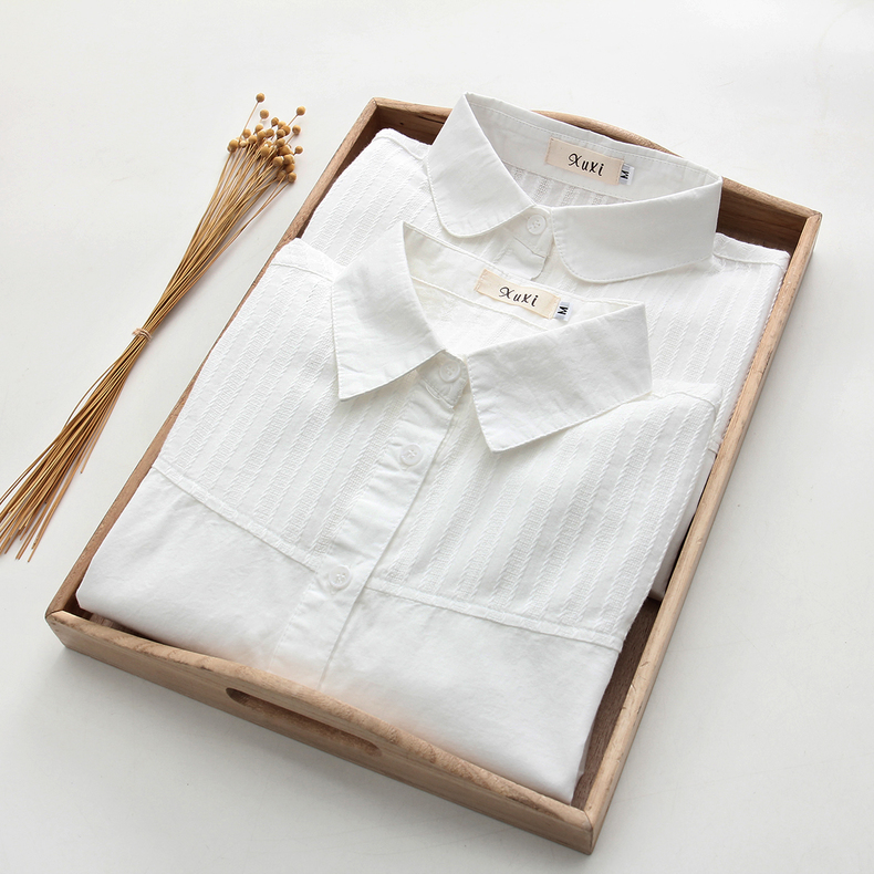 小清新森系衬衫穿搭分享,我们只需要搭配小清新风的衬衫