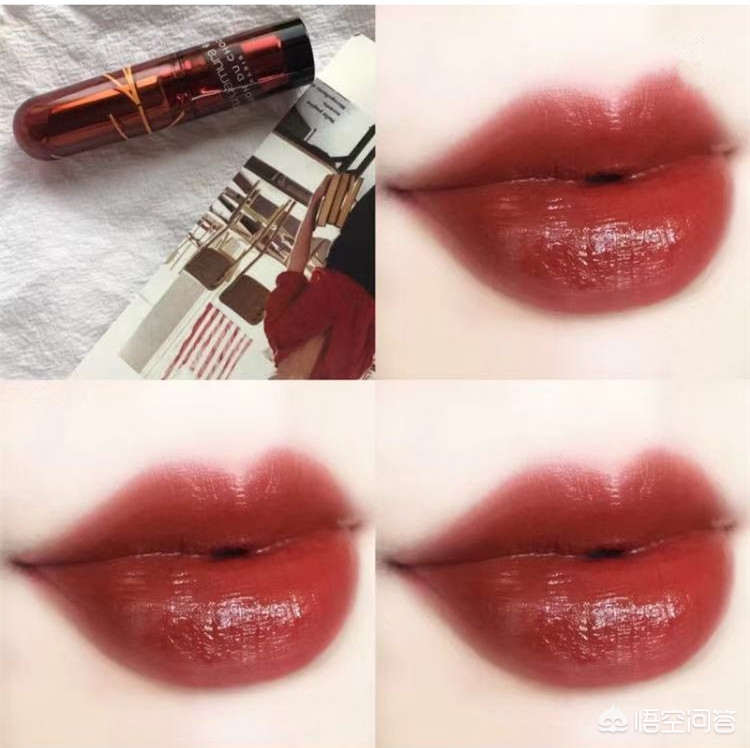 植村秀pk369色口红,植村秀amber784口红试色