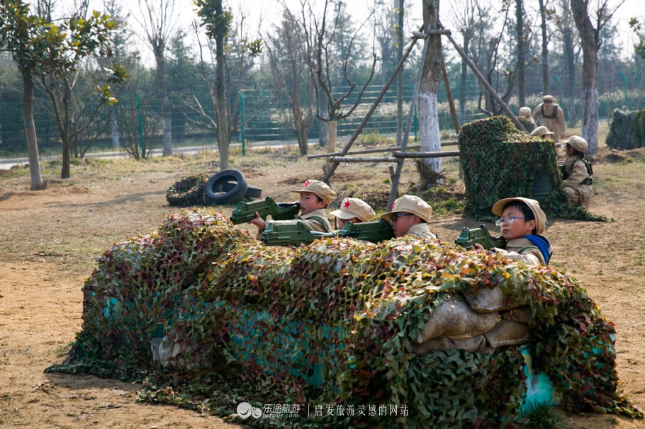 春日暖阳来一场真人CS*战野**