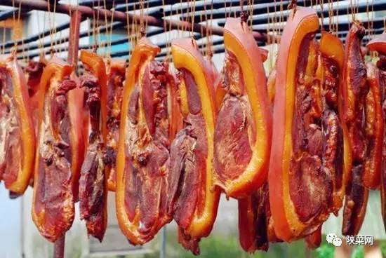 陕菜腊肉,汉中特色美食腊肉