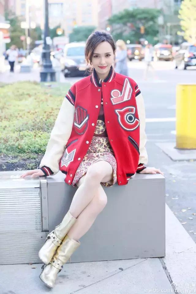 唐嫣怎么解决高额头,唐嫣遮发际线发型