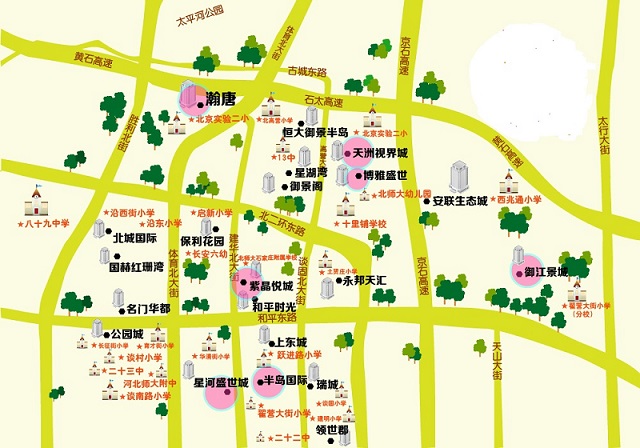 楼市探春记之四：“东北风”吹来长安区旷世风景