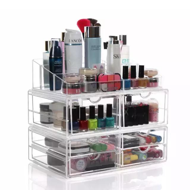 瓶瓶罐罐收纳整理技巧,化妆品瓶瓶罐罐收纳神器