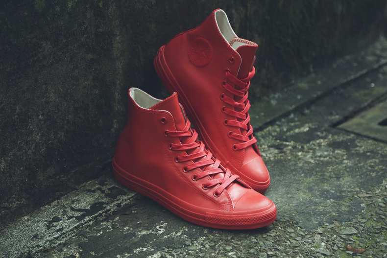 匡威帆布鞋川久保玲联名款,ro联名匡威高帮帆布鞋