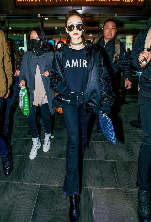 女星机场私服夏季,女星机场私服