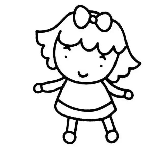 画古代人物的简笔画超级容易学会,画一画我学会的本领简笔画