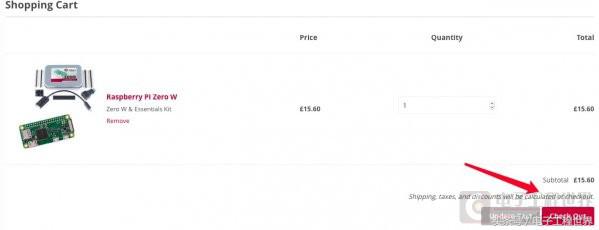 一步一步教你从英国购买RaspberryPiZeroW