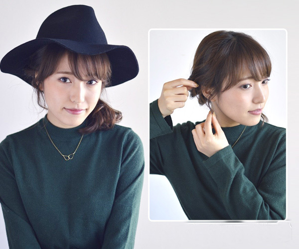 戴宽发箍的发型,戴宽头箍什么发型好看