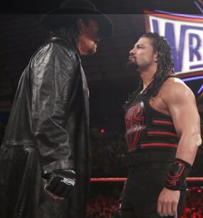 wwe摔角狂热33罗曼雷恩斯出场,摔跤比赛wwe罗曼雷恩斯对战送葬者