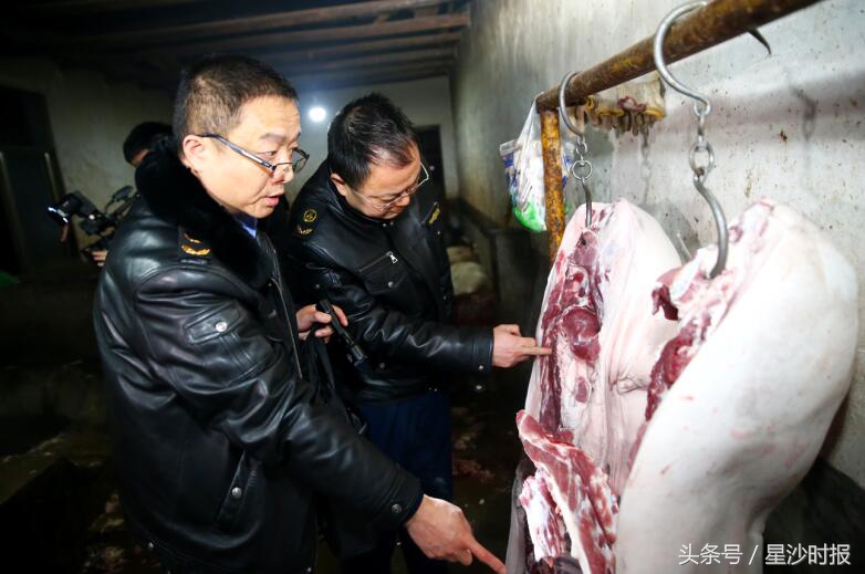 凌晨传来哀嚎注水“胖”三十斤黄兴镇一私屠滥宰窝点被取缔
