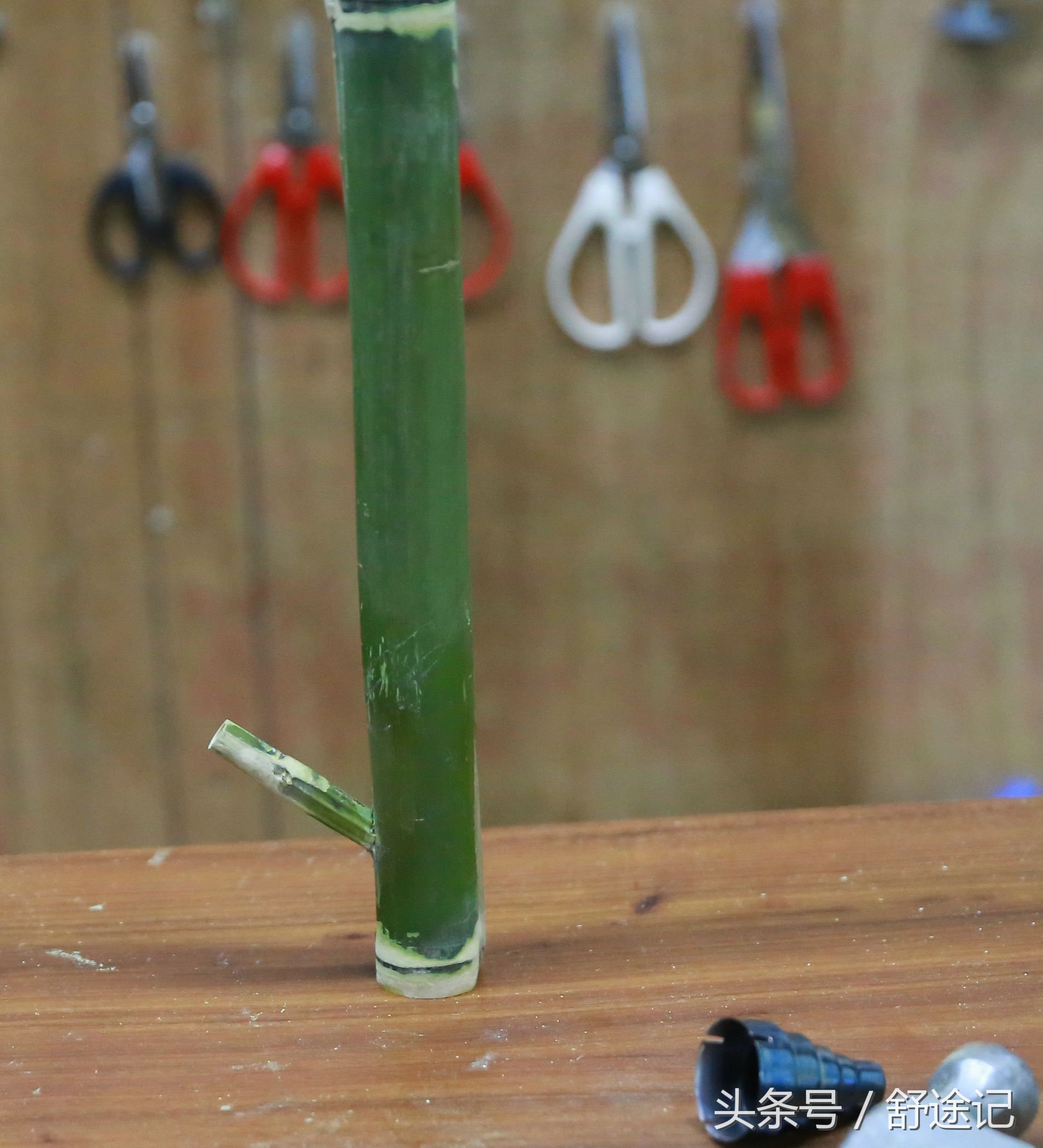 自制竹子水烟,用竹筒怎么样做水烟