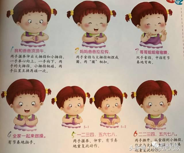 儿童早教儿歌0-3岁童谣手指操,童谣手指操幼儿3-6岁最火手指儿歌