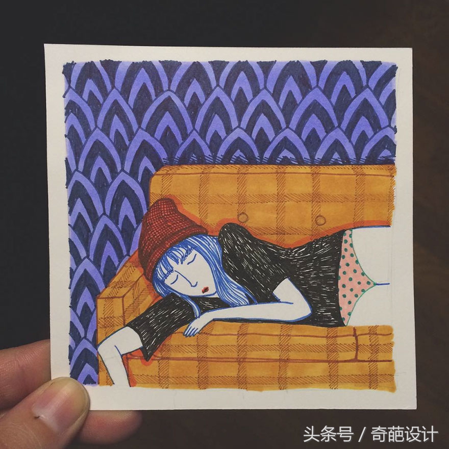 原来女人一个人在家的时候这么奇葩……