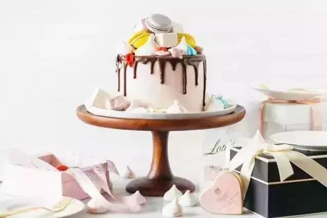 生日蛋糕由紫到蓝渐变色,生日蛋糕渐变色玫瑰花教程