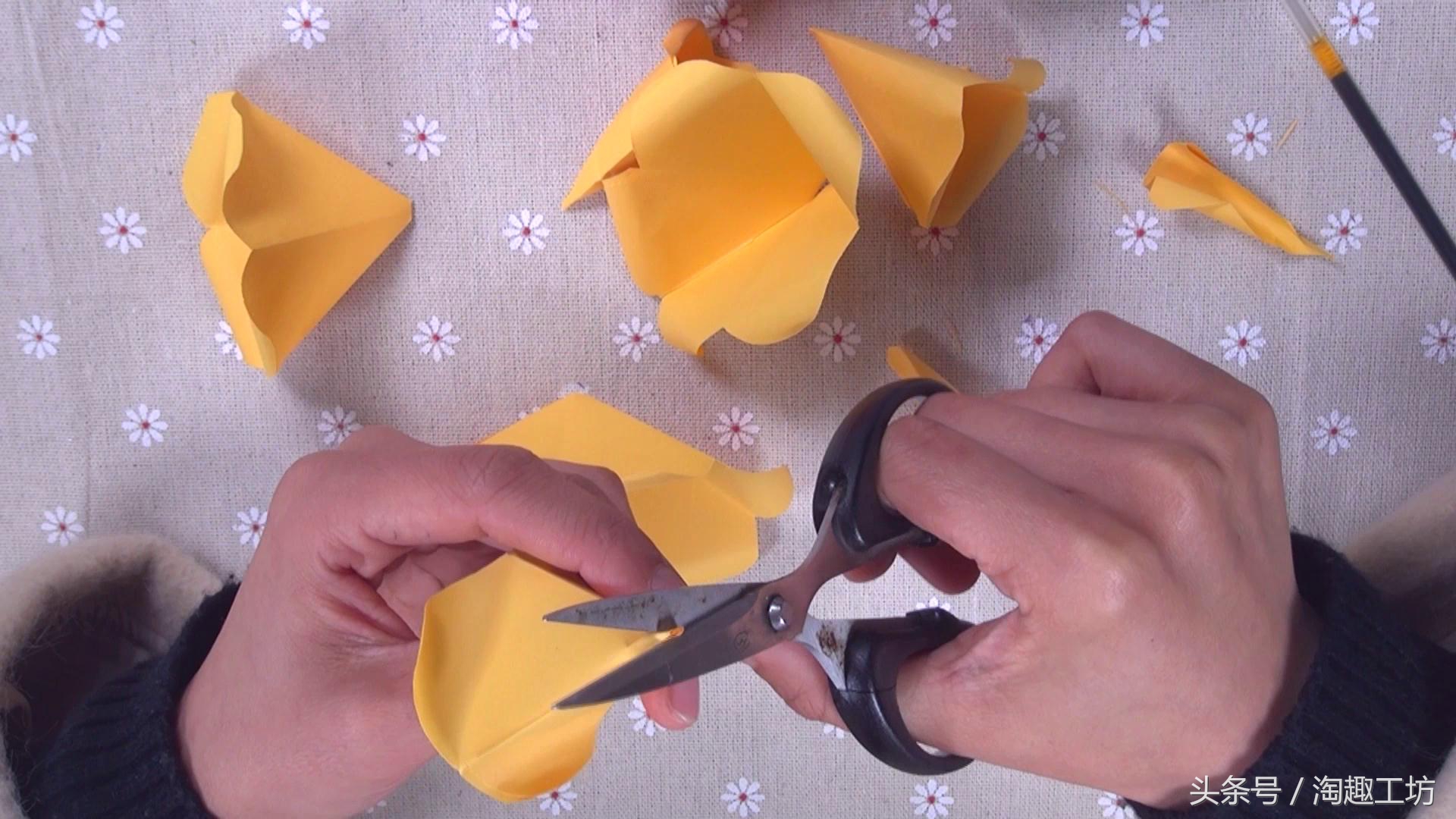 玫瑰花这样折才最漂亮,手残党也能学会的玫瑰花折法