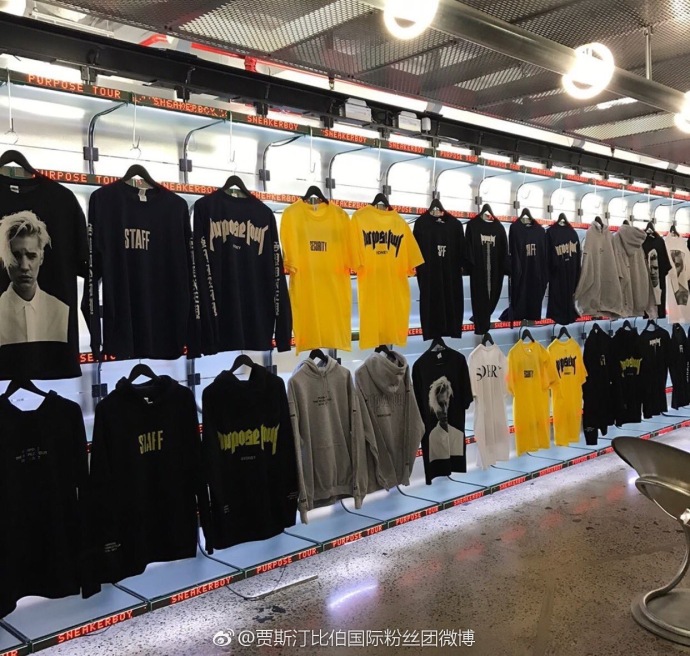 贾斯汀比伯官方同款巡演服装全线上架！B宝粉丝的天堂！