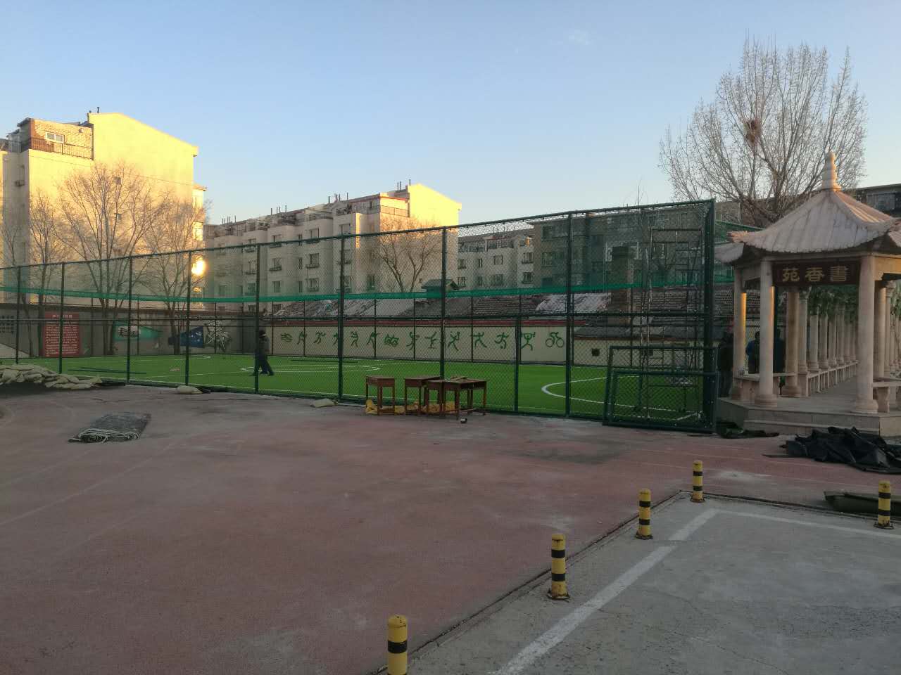 呼和浩特市回民区体育训练馆,回民学校足球