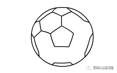 关于足球的画法,足球的画法和技巧