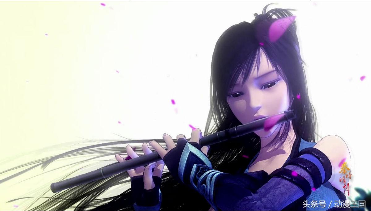 秦时明月,十大美女排行榜第一既然雪女