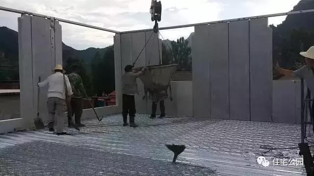 农村自建房轻钢小别墅建造全过程,农村钢结构自建房1层别墅