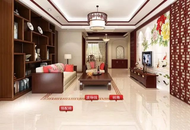 客厅瓷砖什么样的好看又实用,家用客厅瓷砖如何选择好
